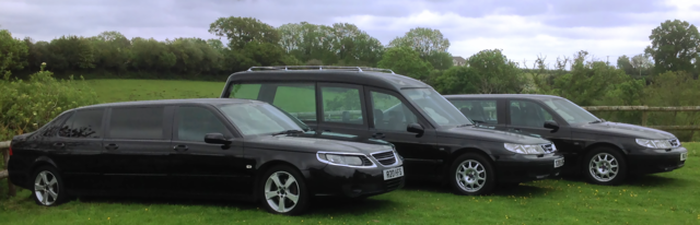 Saab Fleet on Parade